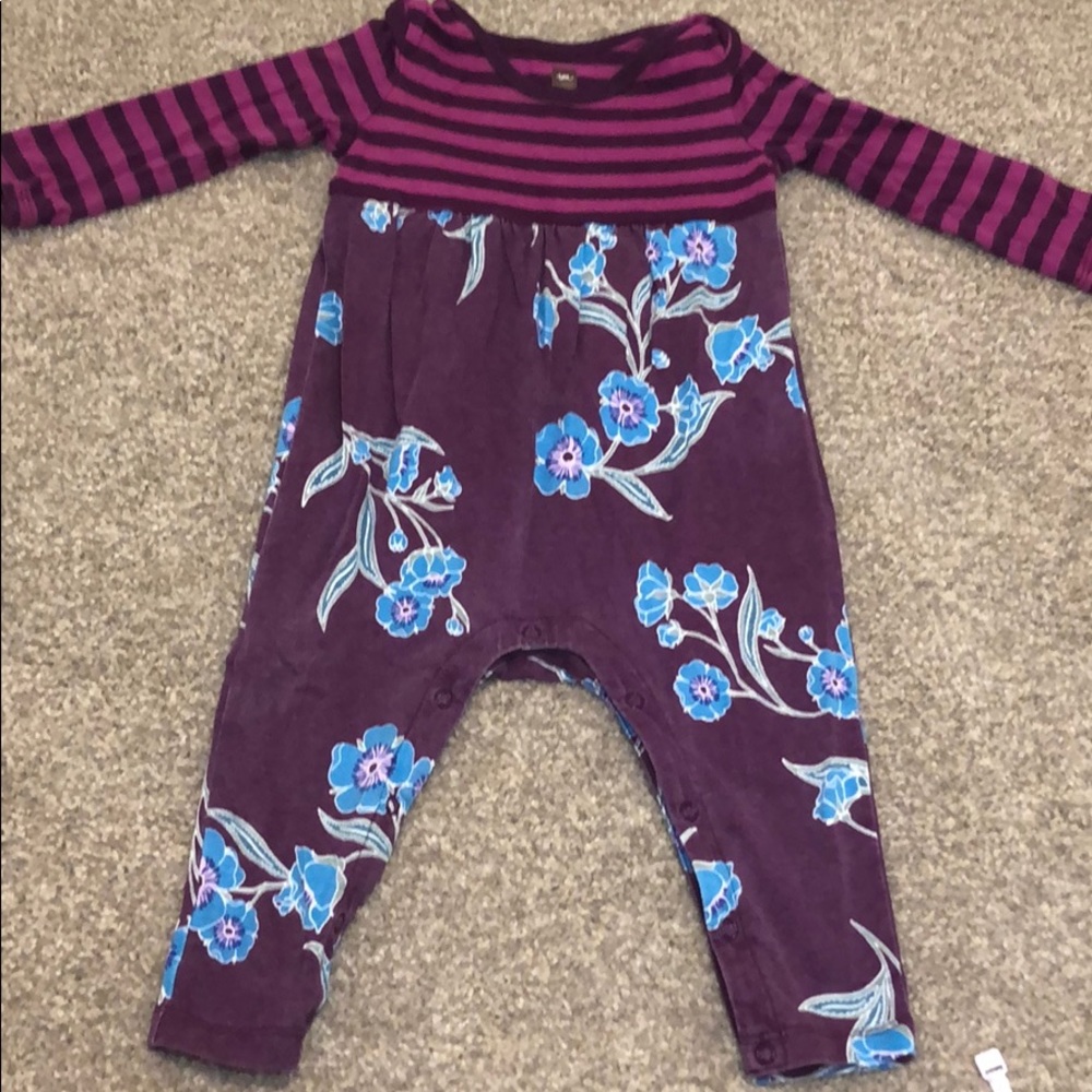 Tea collection romper 9-12 months